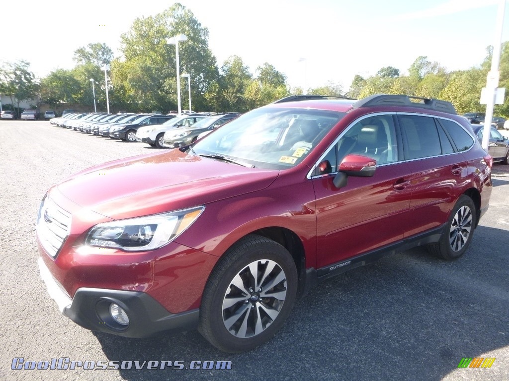 2016 Outback 2.5i Limited - Venetian Red Pearl / Warm Ivory photo #8
