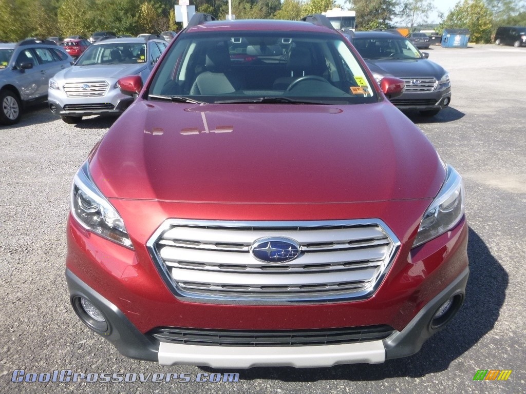2016 Outback 2.5i Limited - Venetian Red Pearl / Warm Ivory photo #9