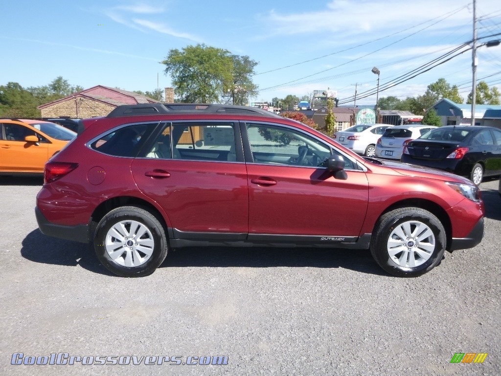 2019 Outback 2.5i - Crimson Red Pearl / Warm Ivory photo #3 2019 Outback 2.5i - Crimson Red Pearl / Warm Ivory photo #3