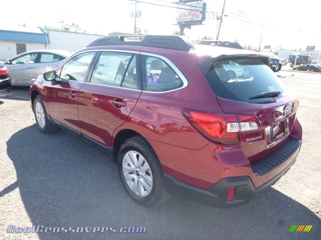 2019 Outback 2.5i - Crimson Red Pearl / Warm Ivory photo #6