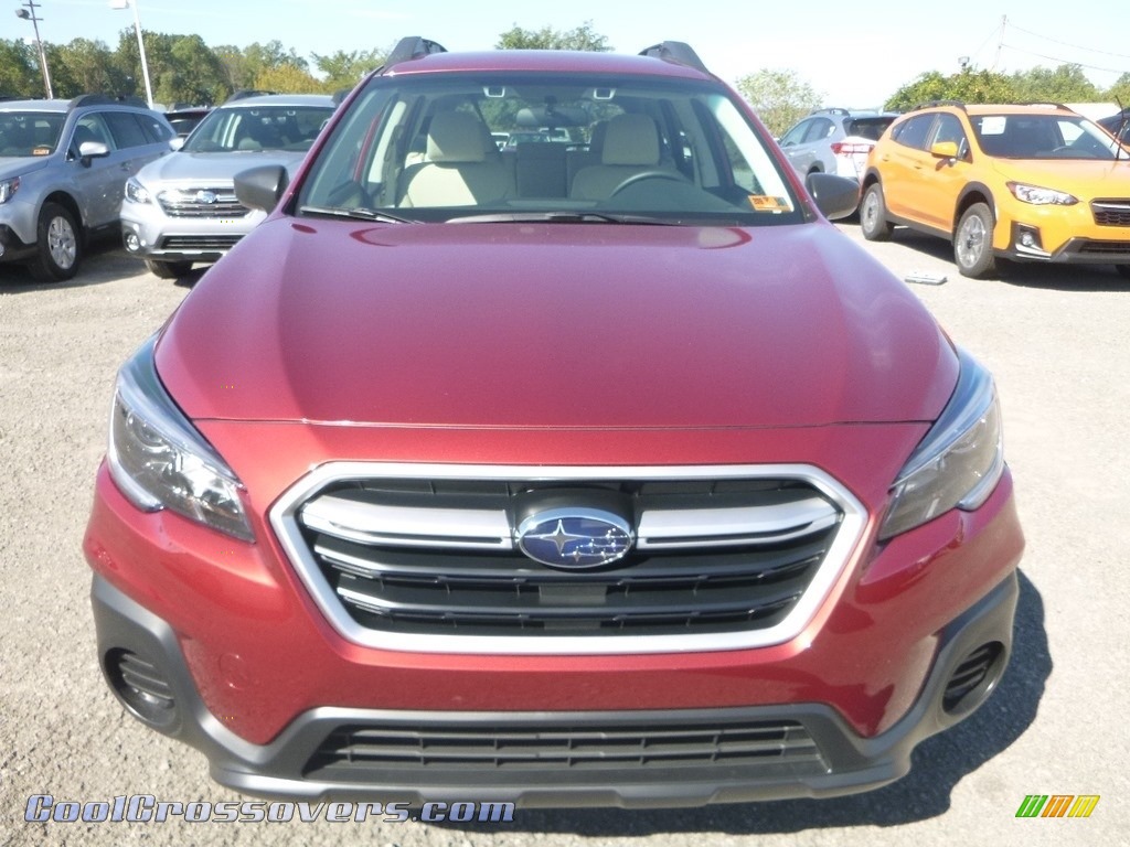 2019 Outback 2.5i - Crimson Red Pearl / Warm Ivory photo #9