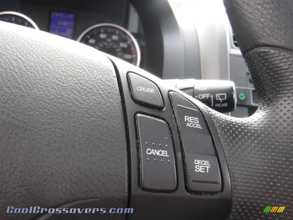 2010 CR-V EX AWD - Polished Metal Metallic / Black photo #19