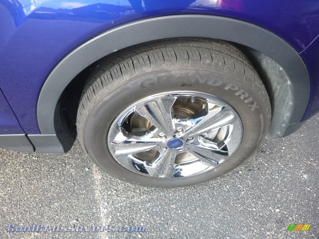 2015 Escape SE 4WD - Deep Impact Blue Metallic / Charcoal Black photo #10