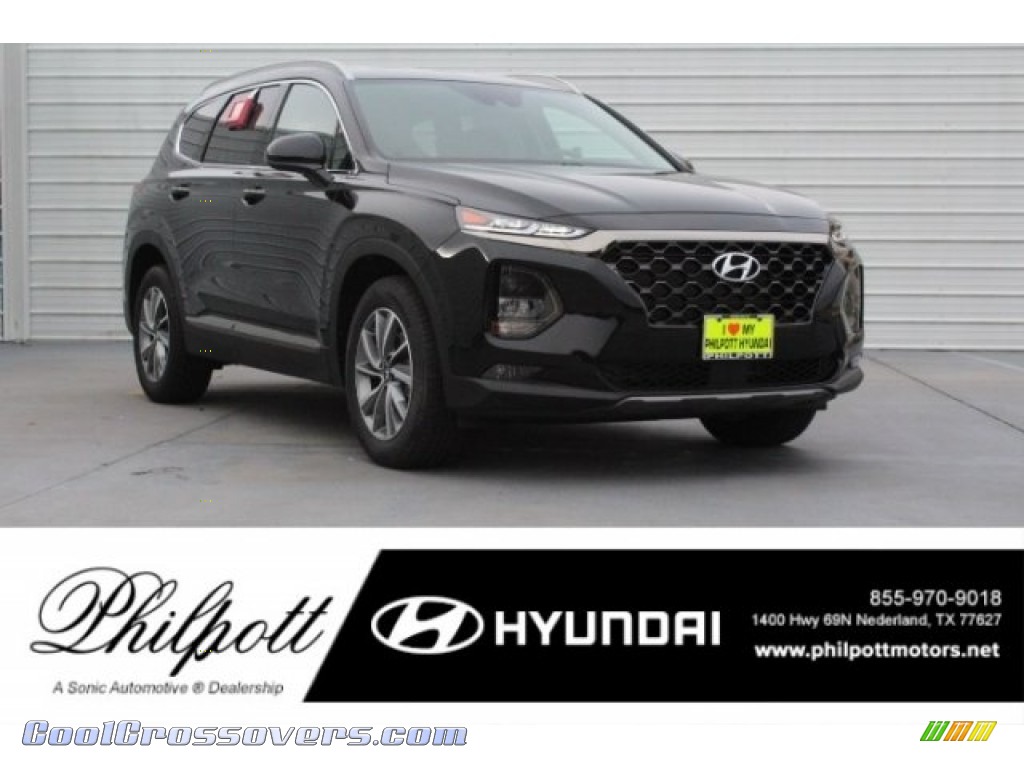 Twilight Black / Black Hyundai Santa Fe SEL Plus