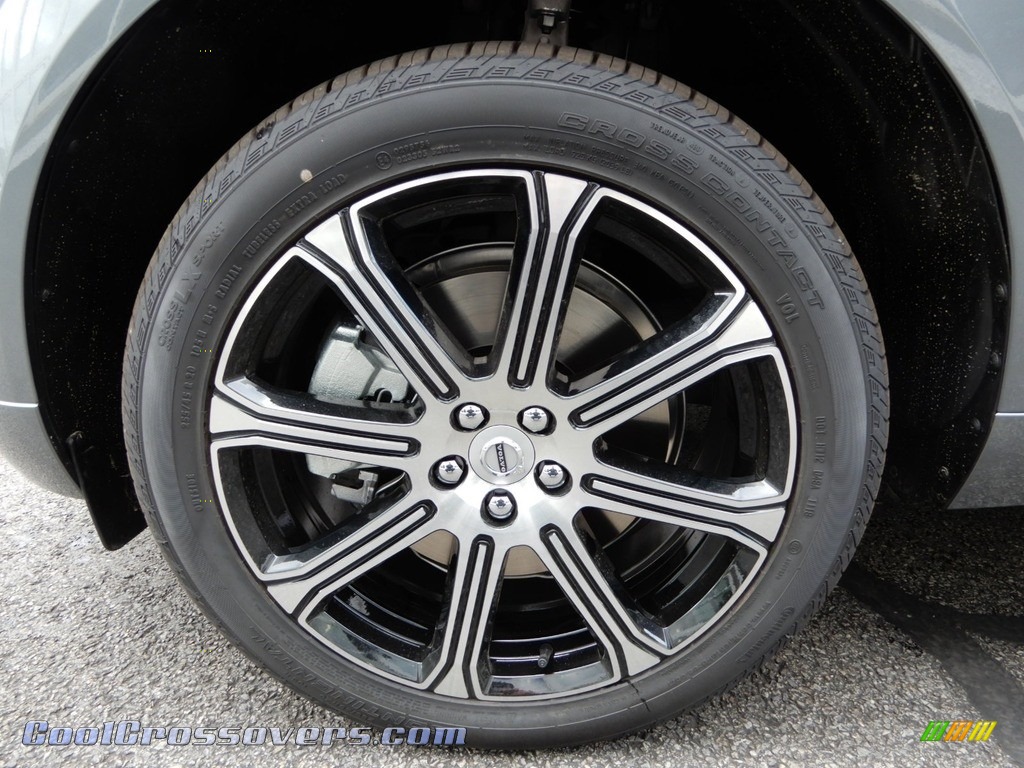 2019 XC60 T6 AWD Inscription - Osmium Grey Metallic / Maroon Brown photo #6