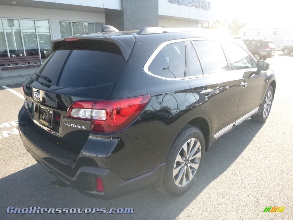 2019 Outback 2.5i Touring - Crystal Black Silica / Java Brown photo #4