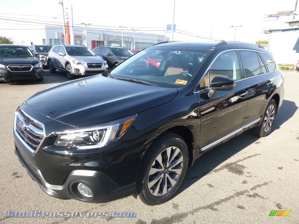 2019 Outback 2.5i Touring - Crystal Black Silica / Java Brown photo #8
