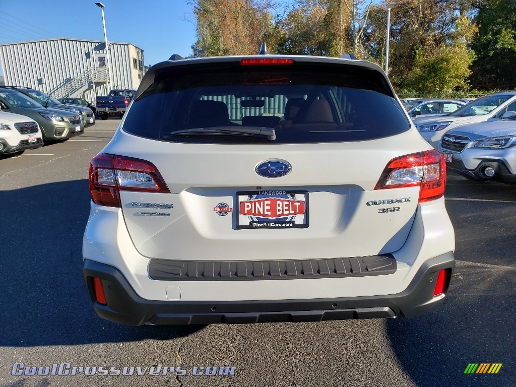 2019 Outback 3.6R Touring - Crystal White Pearl / Java Brown photo #5