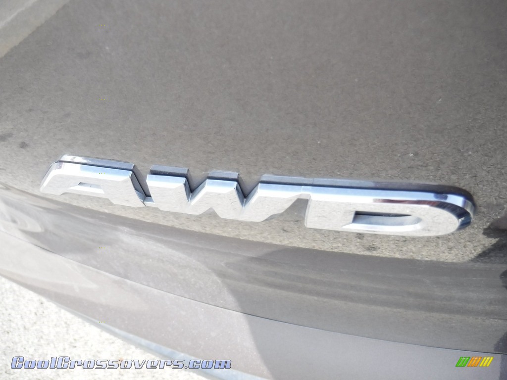 2014 CR-V LX AWD - Urban Titanium Metallic / Black photo #8