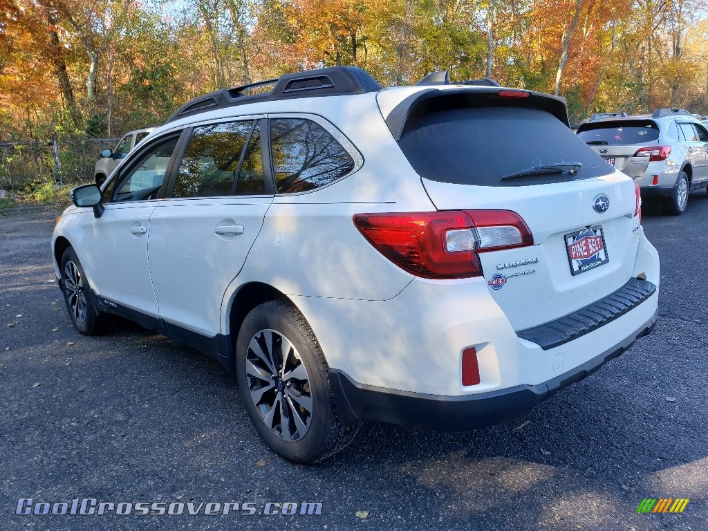 2016 Outback 2.5i Limited - Crystal White Pearl / Warm Ivory photo #2