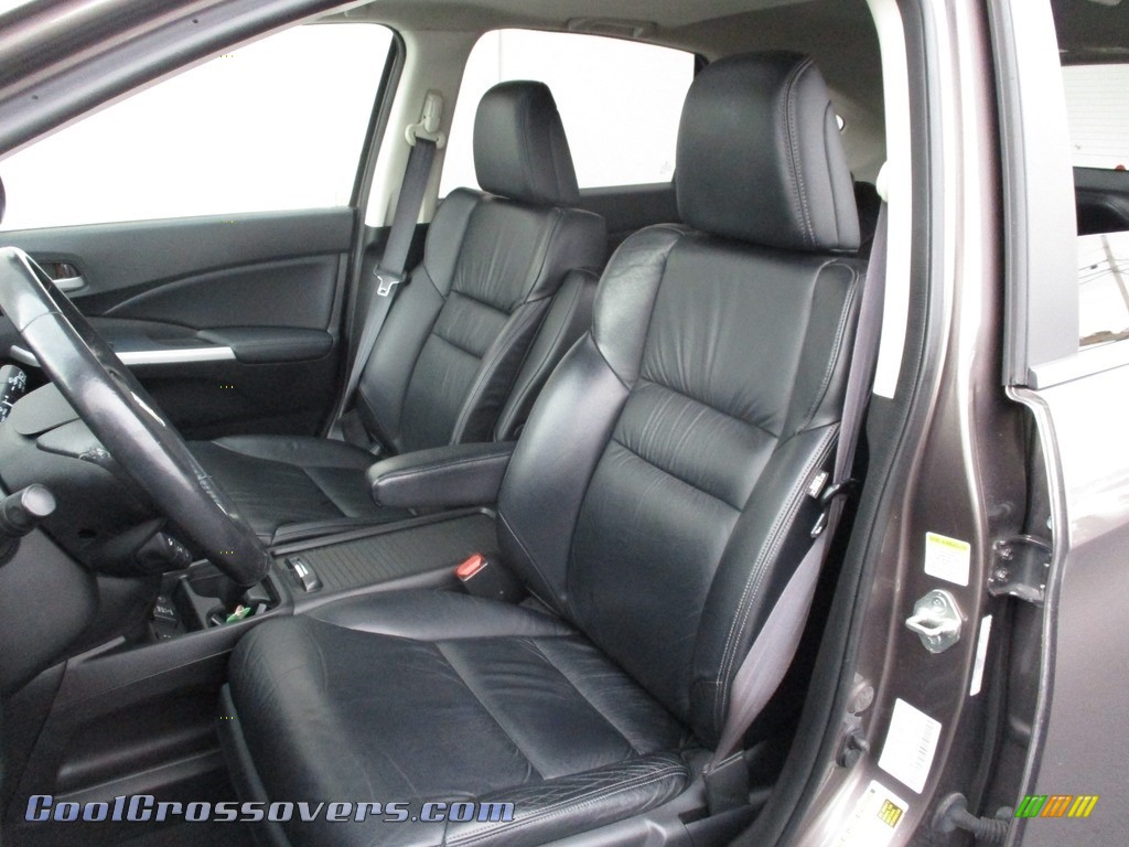 2012 CR-V EX-L 4WD - Urban Titanium Metallic / Black photo #12