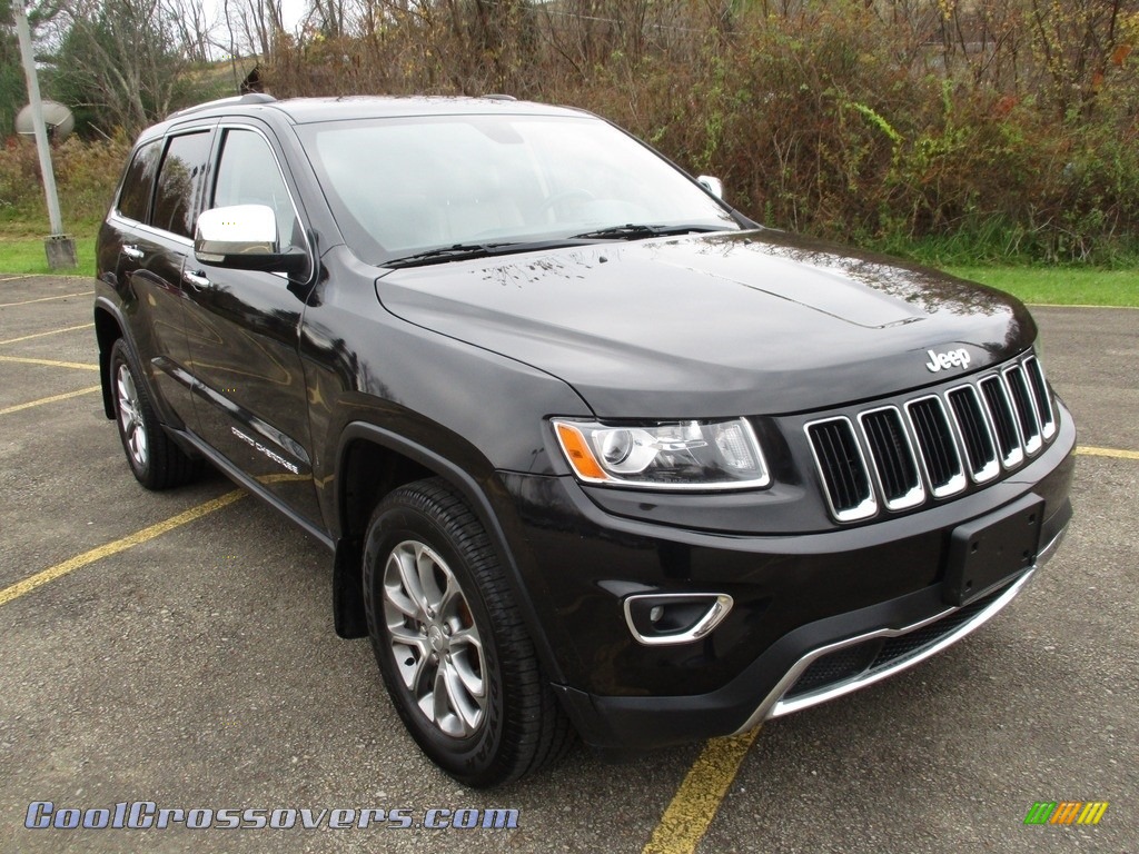 2014 Grand Cherokee Limited 4x4 - Brilliant Black Crystal Pearl / New Zealand Black/Light Frost photo #15