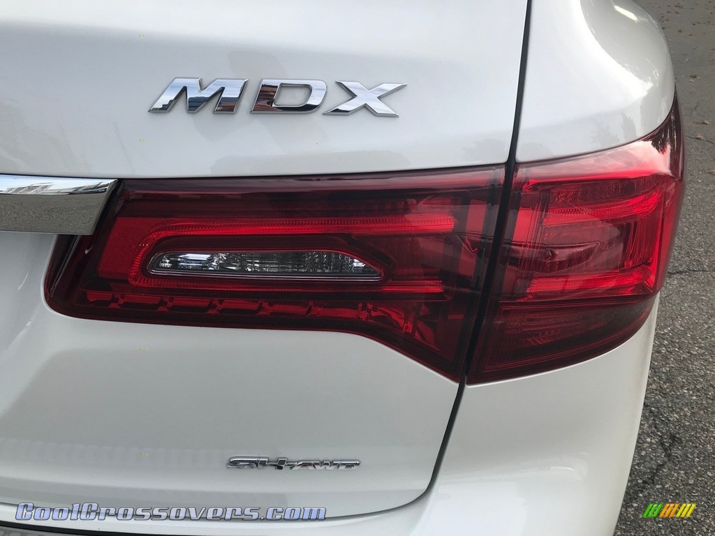 2014 MDX SH-AWD Technology - White Diamond Pearl / Parchment photo #18