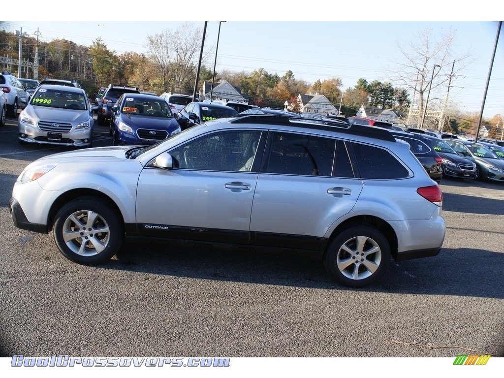2014 Outback 2.5i Limited - Ice Silver Metallic / Black photo #11