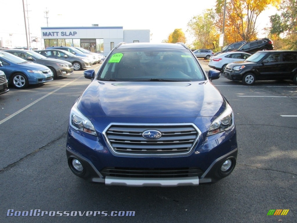 2017 Outback 2.5i Touring - Lapis Blue Pearl / Java Brown photo #3