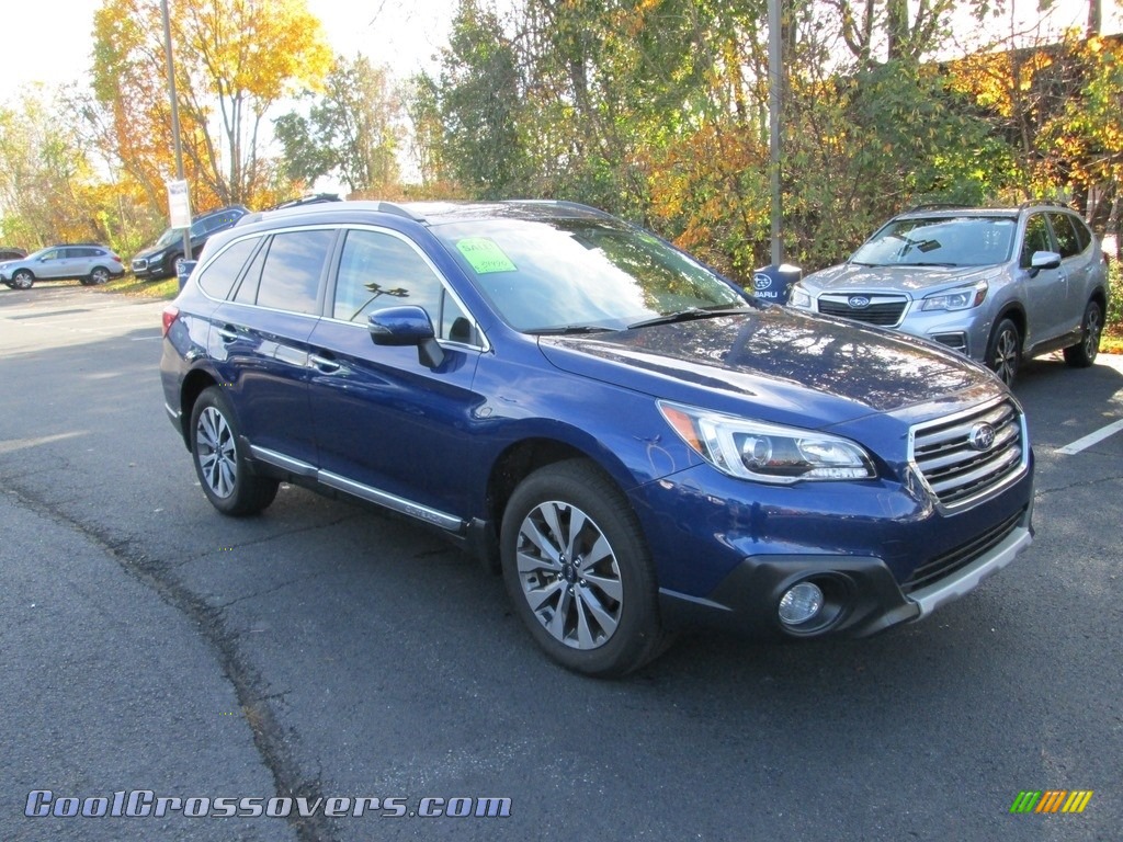 2017 Outback 2.5i Touring - Lapis Blue Pearl / Java Brown photo #4