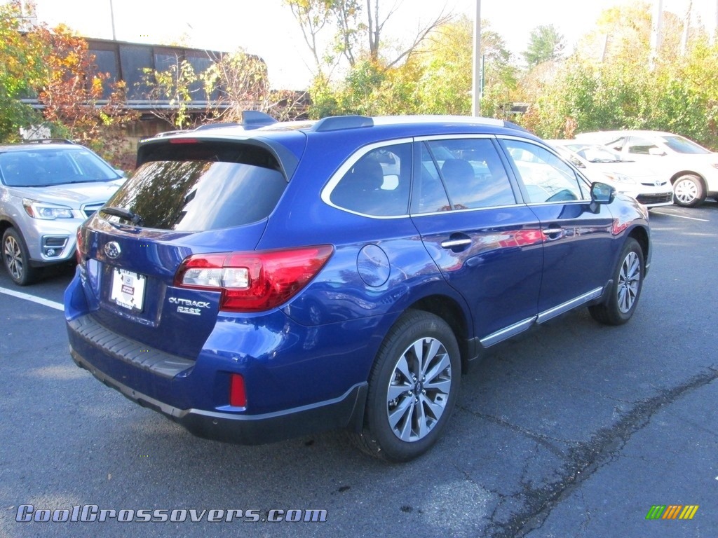 2017 Outback 2.5i Touring - Lapis Blue Pearl / Java Brown photo #6