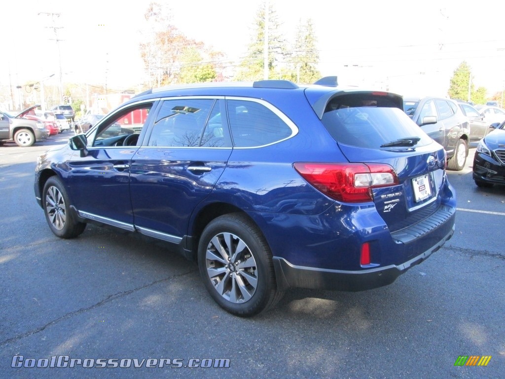 2017 Outback 2.5i Touring - Lapis Blue Pearl / Java Brown photo #8