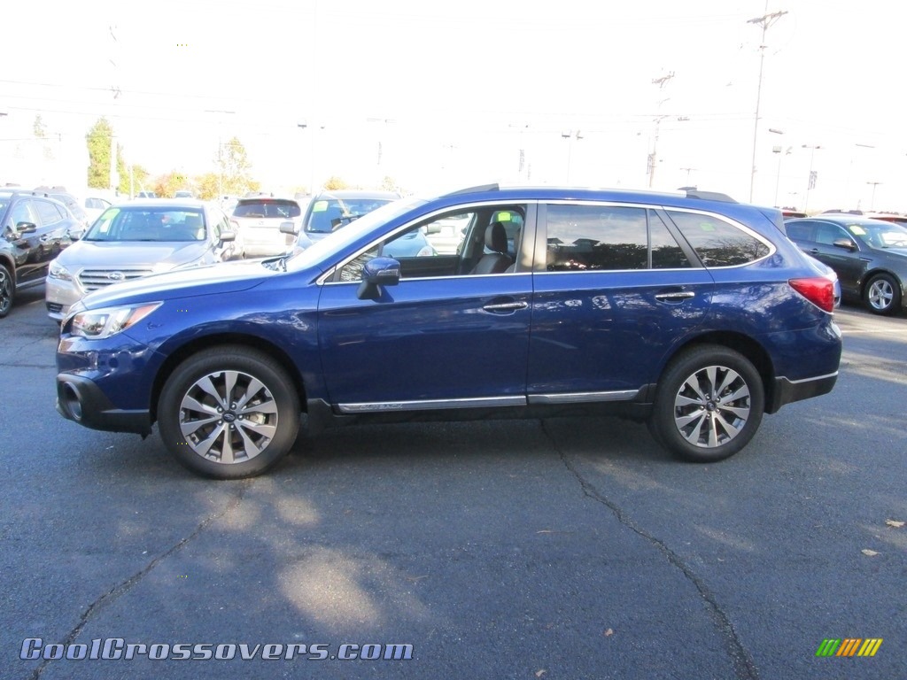 2017 Outback 2.5i Touring - Lapis Blue Pearl / Java Brown photo #9
