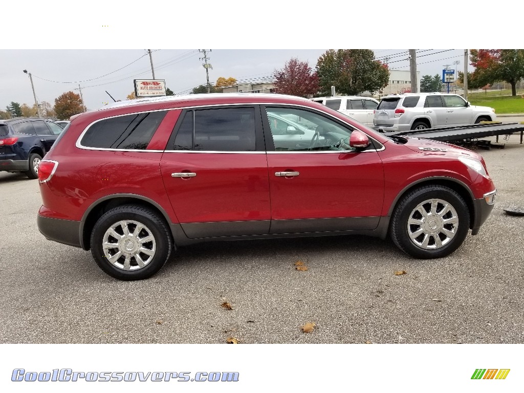 2012 Enclave AWD - Crystal Red Tintcoat / Titanium photo #4