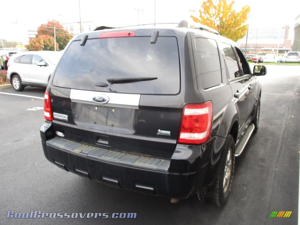 2012 Escape Limited V6 4WD - Ebony Black / Charcoal Black photo #5