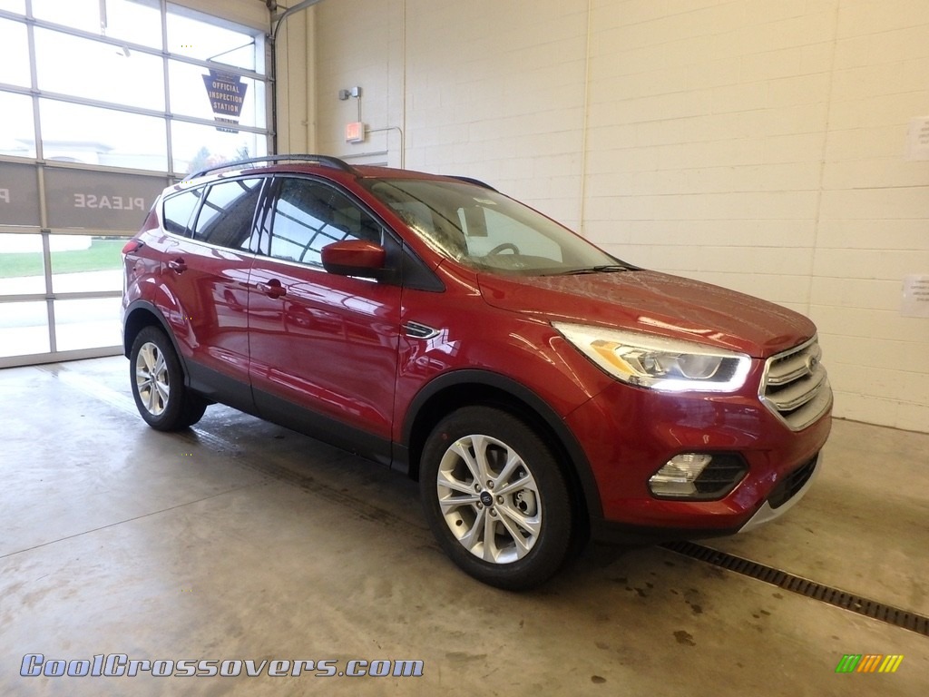 Ruby Red / Chromite Gray/Charcoal Black Ford Escape SEL 4WD