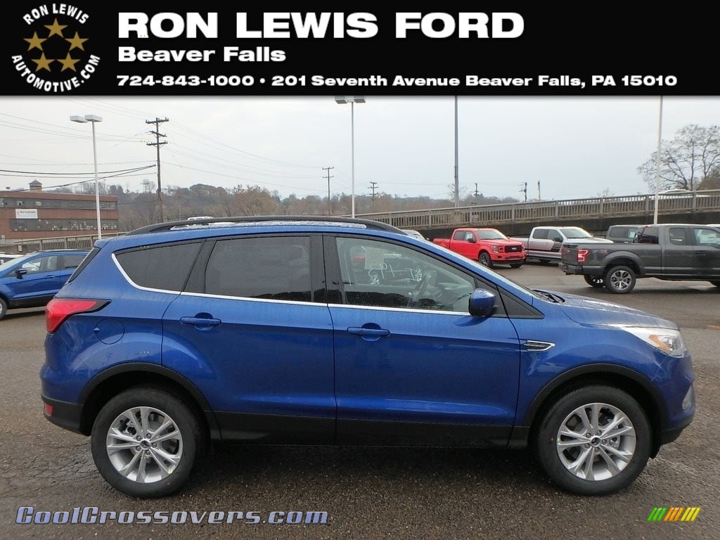 Lightning Blue / Chromite Gray/Charcoal Black Ford Escape SEL 4WD