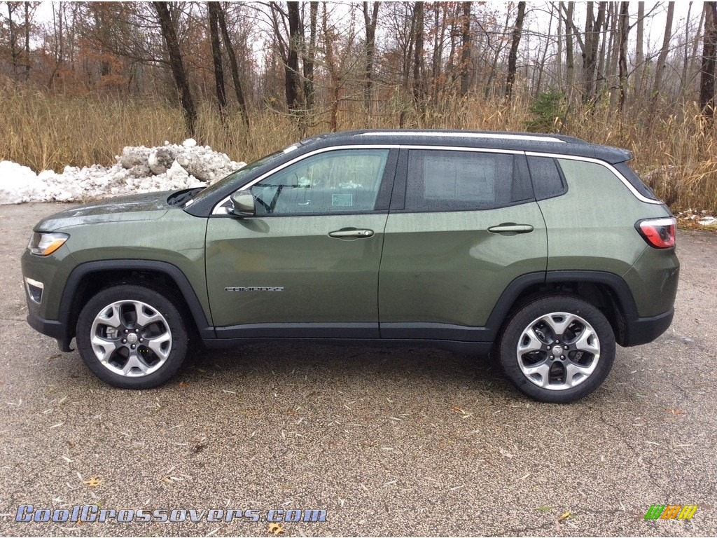 2019 Compass Limited 4x4 - Olive Green Pearl / Black photo #3
