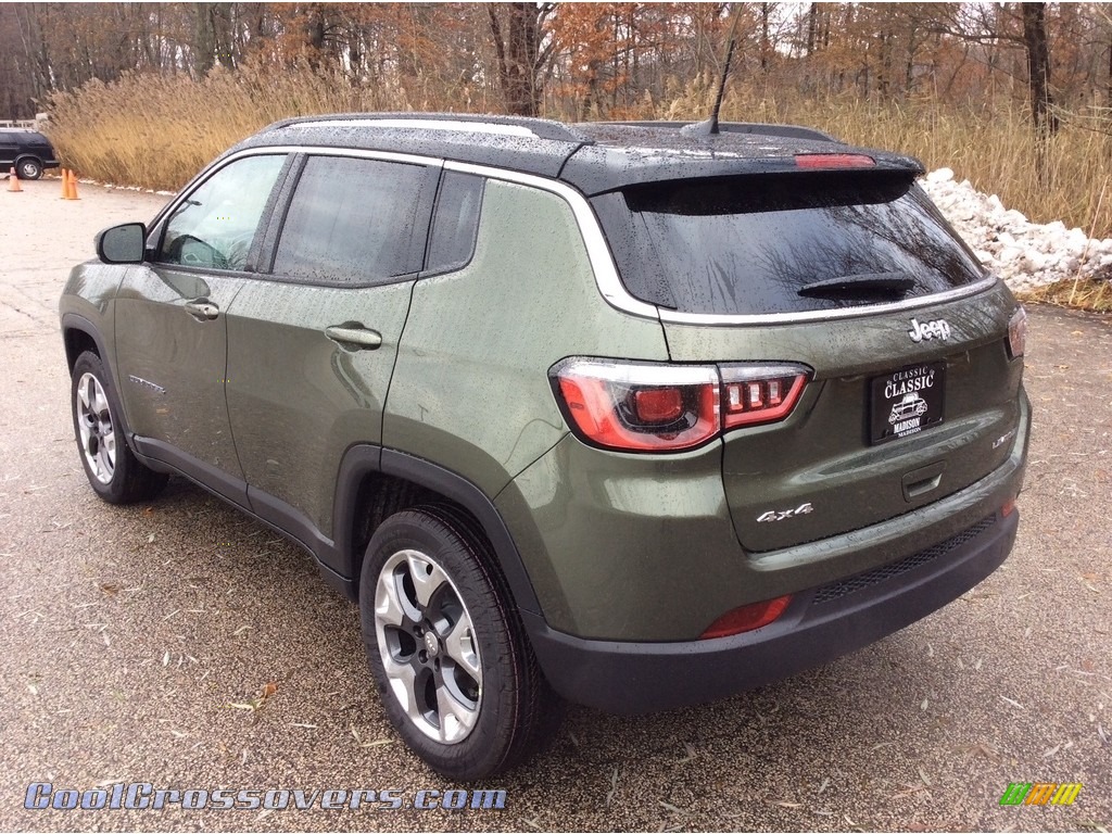 2019 Compass Limited 4x4 - Olive Green Pearl / Black photo #4
