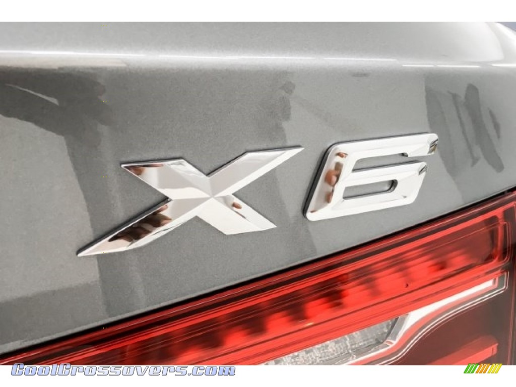 2018 X6 xDrive35i - Space Gray Metallic / Black photo #7
