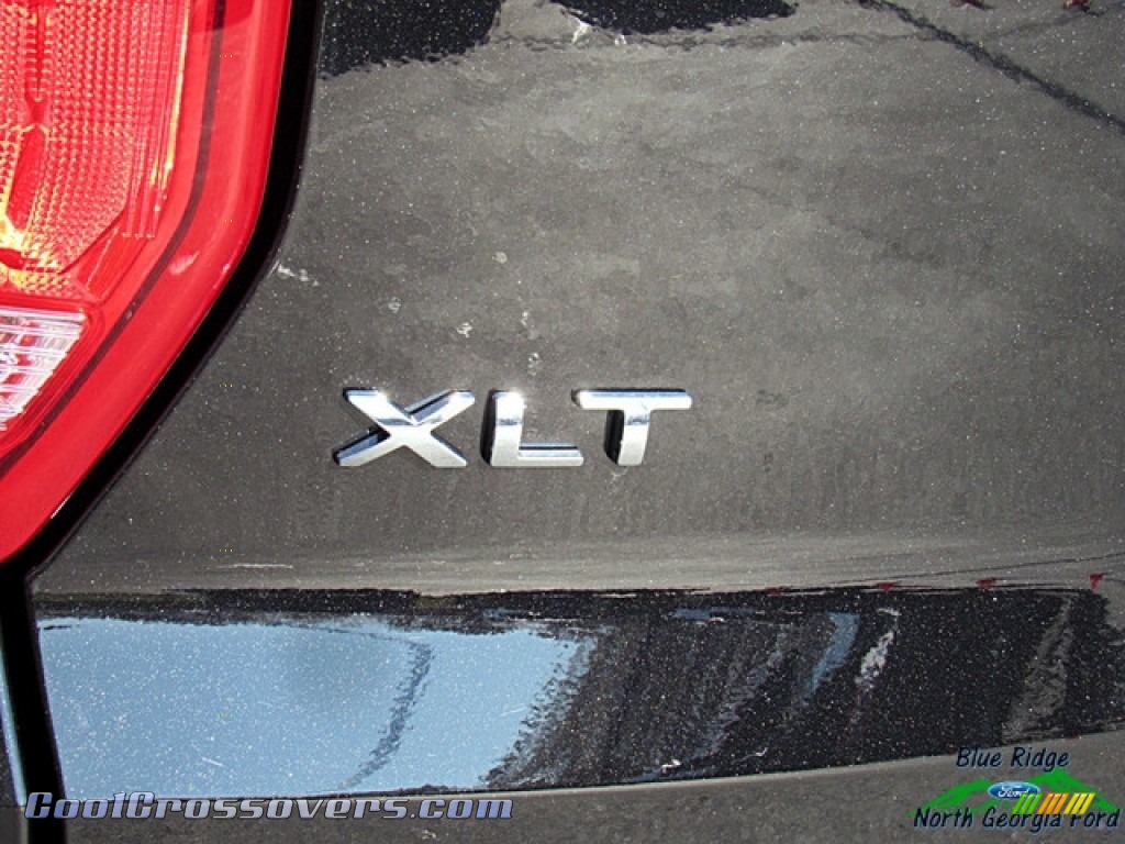 2019 Explorer XLT 4WD - Agate Black / Medium Black/Desert Copper photo #34