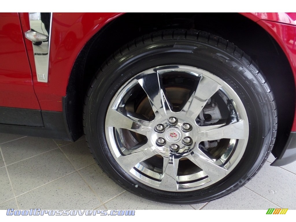2010 SRX 4 V6 AWD - Crystal Red Tintcoat / Shale/Brownstone photo #42
