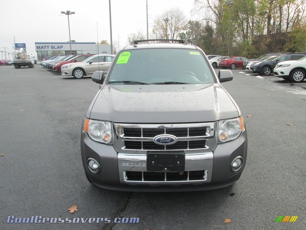 2012 Escape Limited V6 4WD - Sterling Gray Metallic / Charcoal Black photo #3