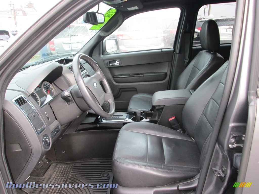 2012 Escape Limited V6 4WD - Sterling Gray Metallic / Charcoal Black photo #13