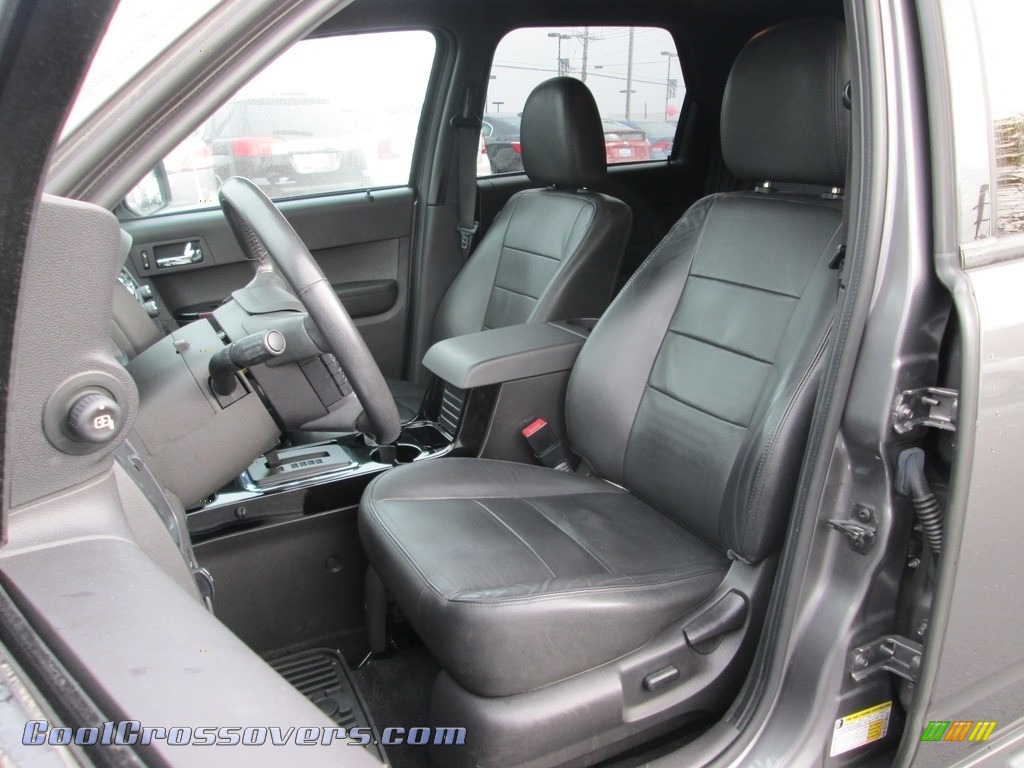2012 Escape Limited V6 4WD - Sterling Gray Metallic / Charcoal Black photo #16