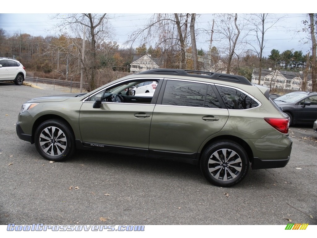 2017 Outback 2.5i Limited - Wilderness Green Metallic / Warm Ivory photo #11