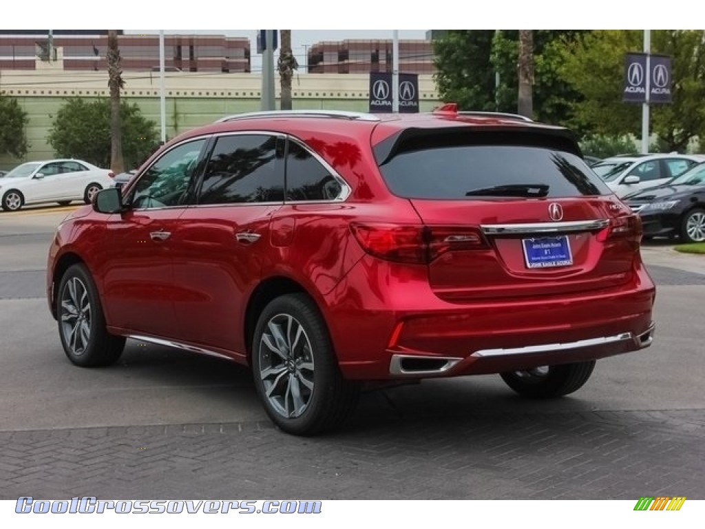 2019 MDX Advance - Performance Red Pearl / Parchment photo #5