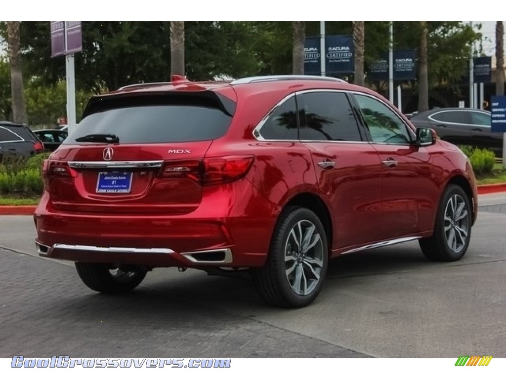 2019 MDX Advance - Performance Red Pearl / Parchment photo #7