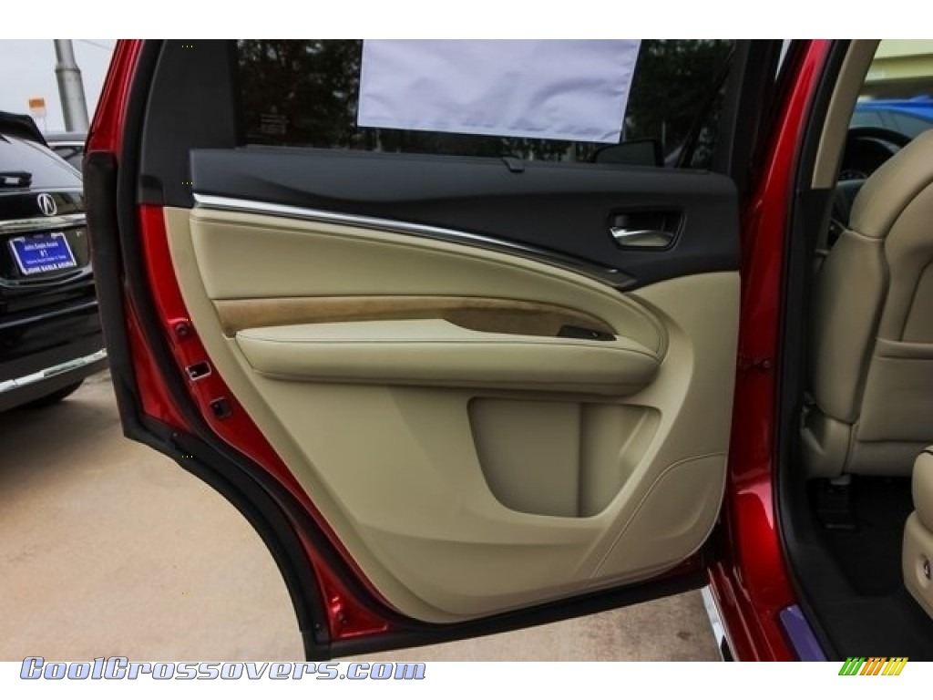 2019 MDX Advance - Performance Red Pearl / Parchment photo #17