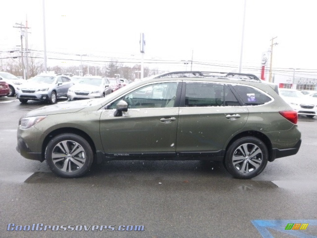 2019 Outback 3.6R Limited - Wilderness Green Metallic / Warm Ivory photo #7