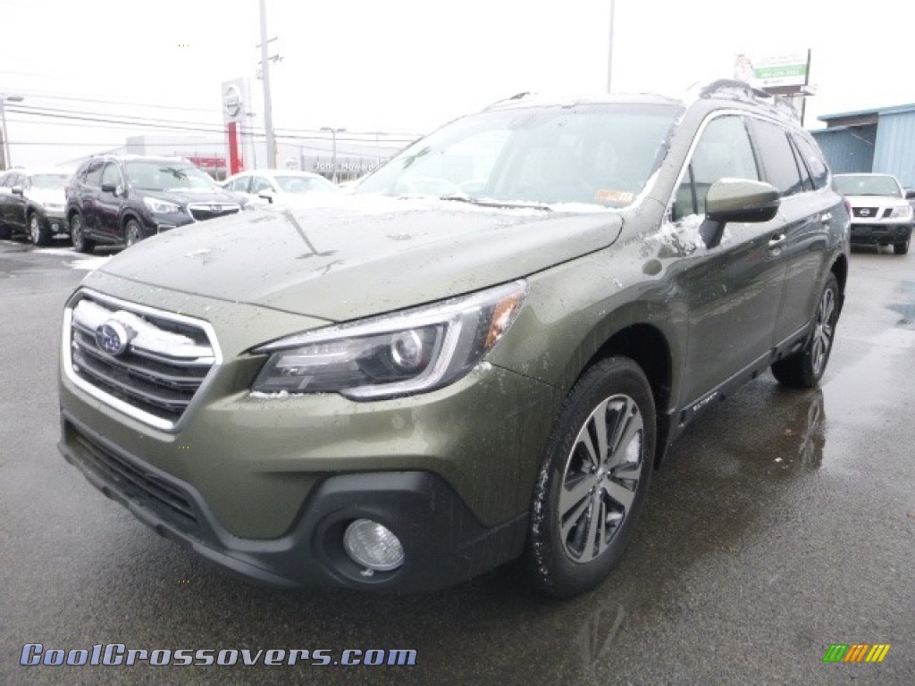2019 Outback 3.6R Limited - Wilderness Green Metallic / Warm Ivory photo #8