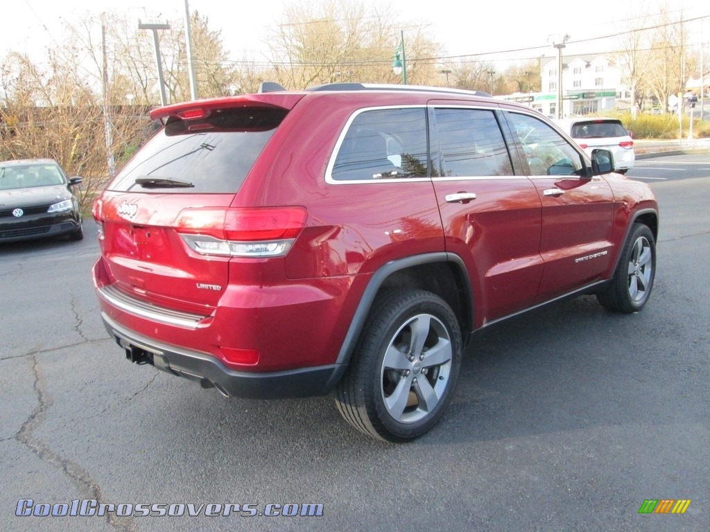 2014 Grand Cherokee Limited - Deep Cherry Red Crystal Pearl / New Zealand Black/Light Frost photo #6
