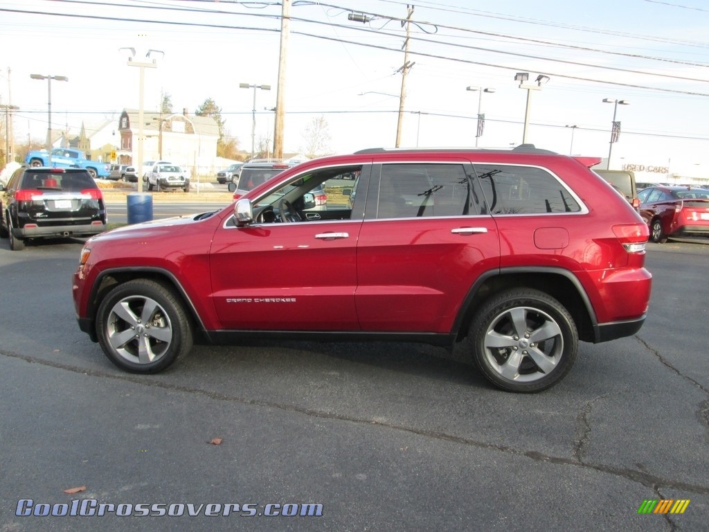 2014 Grand Cherokee Limited - Deep Cherry Red Crystal Pearl / New Zealand Black/Light Frost photo #9