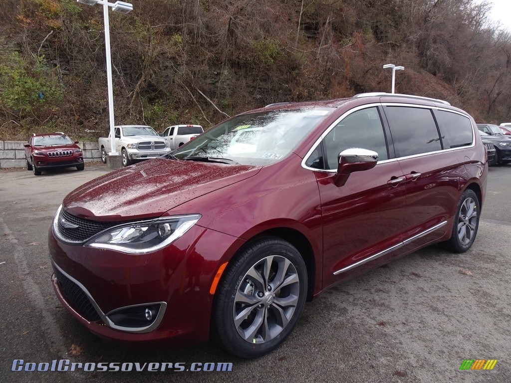 2019 Pacifica Limited - Velvet Red Pearl / Deep Mocha/Black photo #1