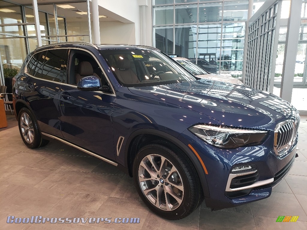 2019 X5 xDrive40i - Phytonic Blue Metallic / Cognac photo #1