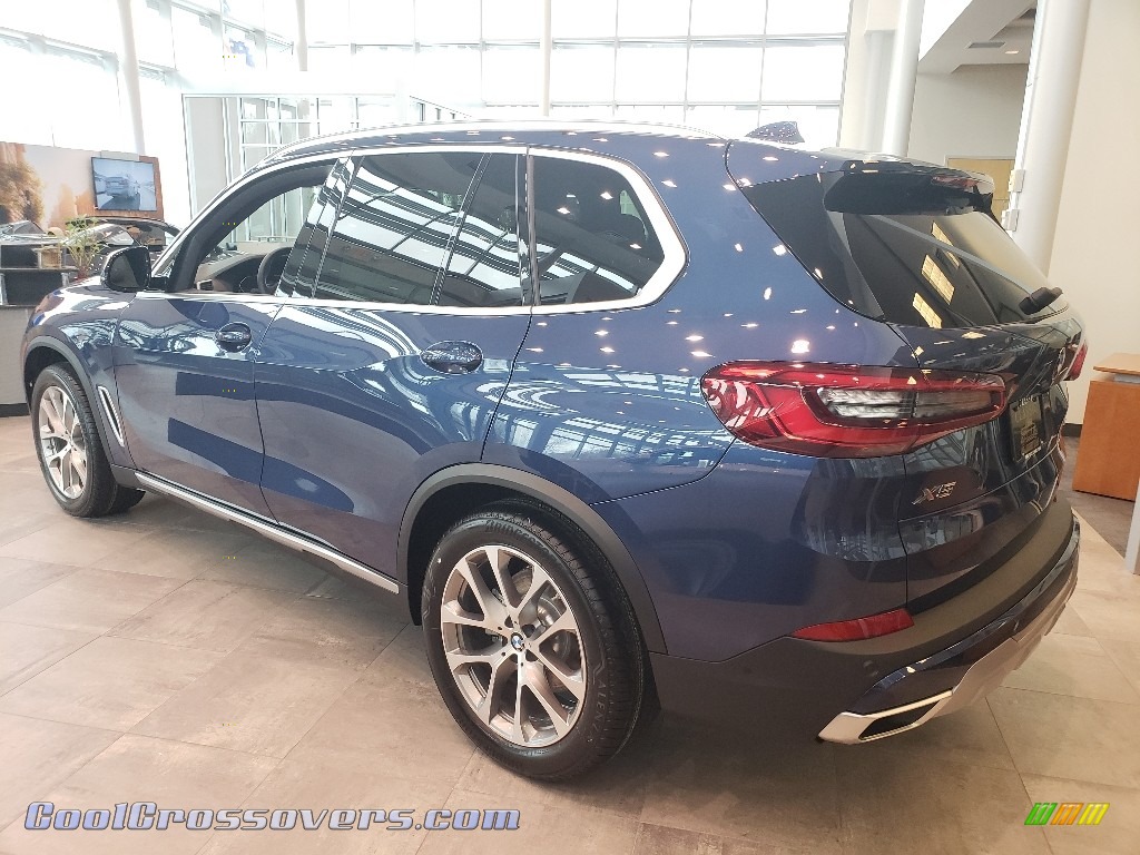 2019 X5 xDrive40i - Phytonic Blue Metallic / Cognac photo #2