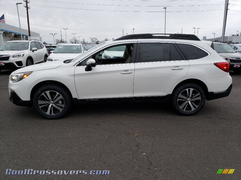 2019 Outback 3.6R Limited - Crystal White Pearl / Warm Ivory photo #3