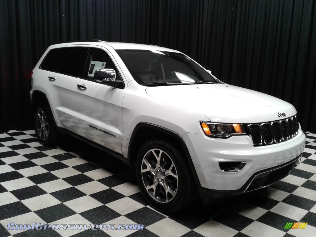 2019 Grand Cherokee Limited - Bright White / Light Frost Beige/Black photo #4