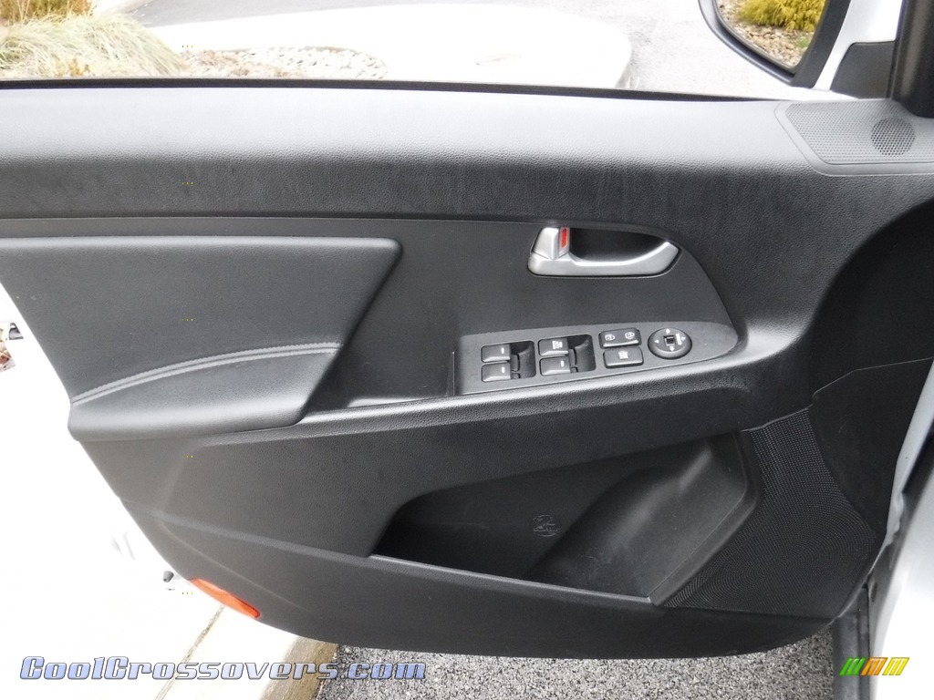 2013 Sportage LX AWD - Bright Silver / Black photo #12