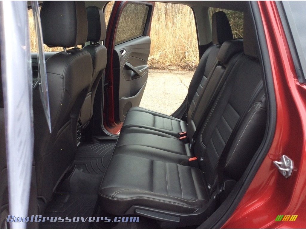 2014 Escape Titanium 1.6L EcoBoost 4WD - Ruby Red / Charcoal Black photo #26
